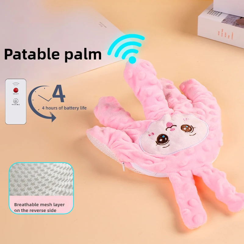 Newborn Baby Sleep Aid Palm Pillow with Remote Control for Soothing and Calming Comfort
