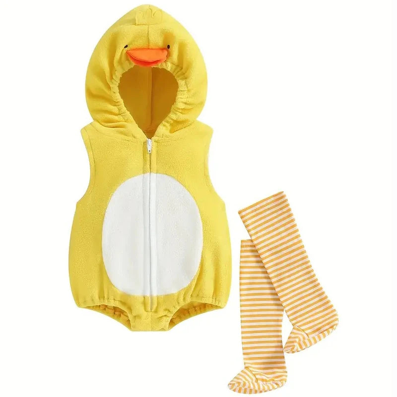 Umorden Infant Toddler Avocado Costume for Baby Girls Boys Hooded Romper Legging 2pcs Set Outfit 6M 12M 18M Halloween Purim