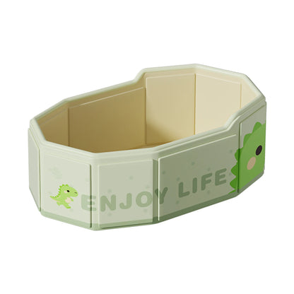 1PC Collapsible Baby Bathtub for Infants & Toddlers, Foldable & Leak-Proof, Reinforced Durable Structure