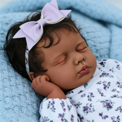 18-Inch Reborn Baby Dolls  - Realistic Newborn, Soft Weighted  Body, Adorable Poseable Real Life Doll– Gift for Kids Age 3+