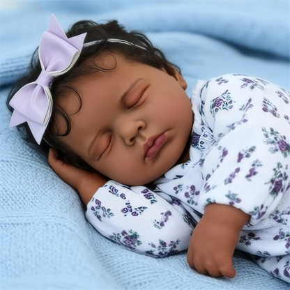 18-Inch Reborn Baby Dolls  - Realistic Newborn, Soft Weighted  Body, Adorable Poseable Real Life Doll– Gift for Kids Age 3+