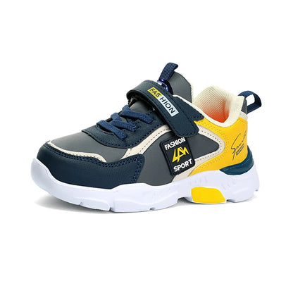 Four Seasons Children Sneakers Lightweight Non-slip Sport Shoes Outdoor Comfortable 5-16Years Old Kids Boys Walking Running Shoe