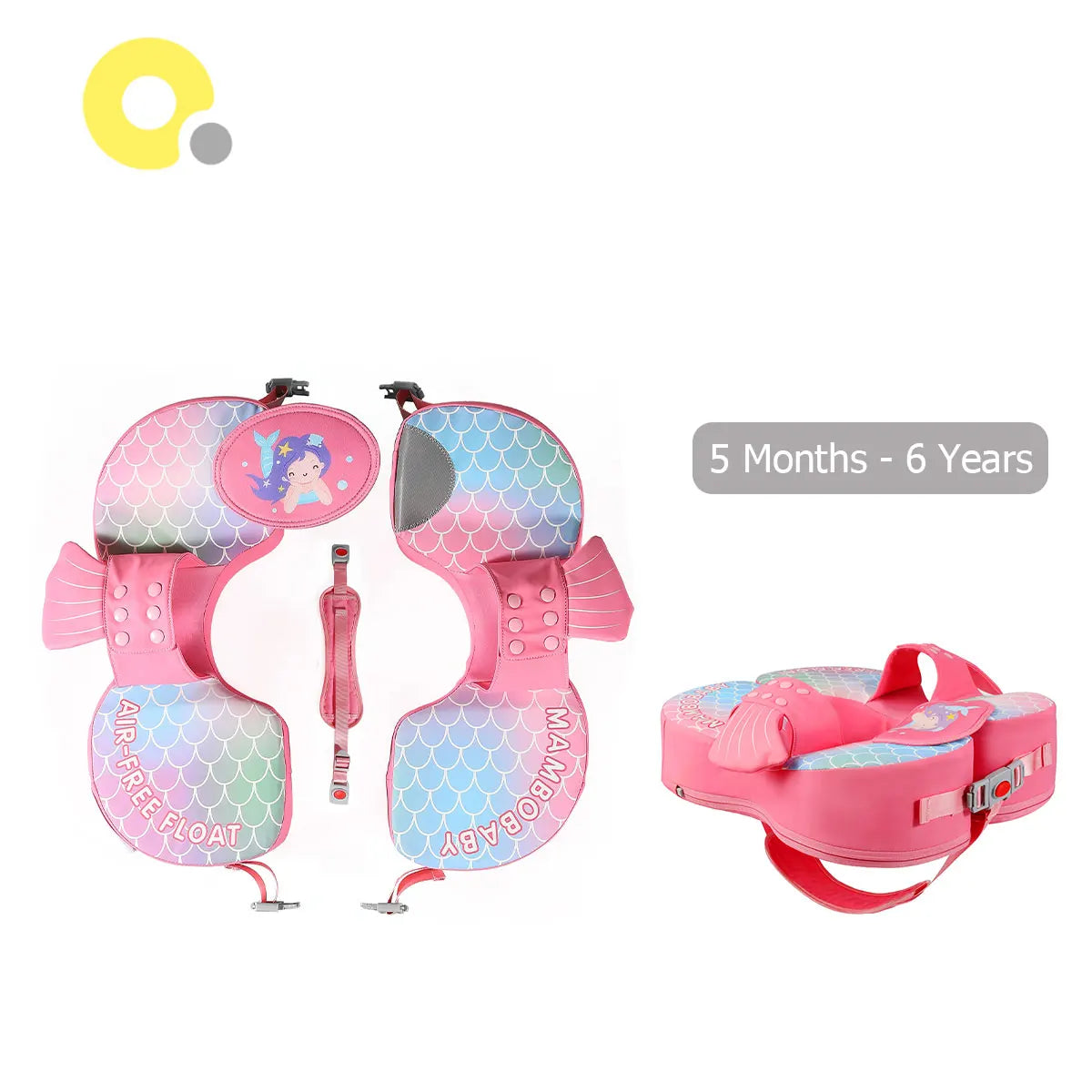 Mambobaby VIP Dropshipping Non-Inflatable Baby  Floats with Canopy  Underarm Swimming  Floater Spa Buoy Trainer Suppliers
