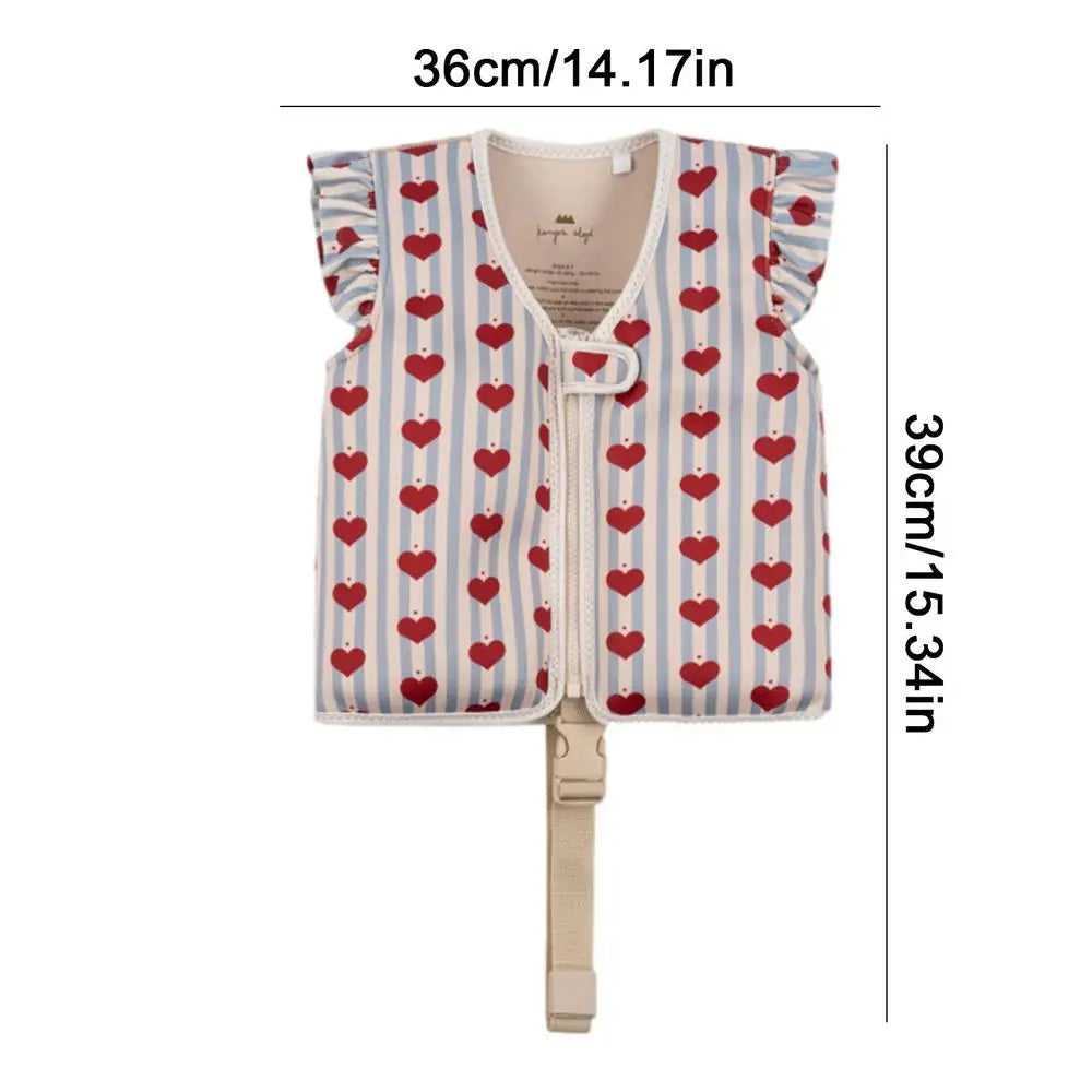 Infant Life Vest Neoprene Swimming Float Jacket Soft Learn To Swim Vest Pool Float Swimwear Quick Dry For Boys Girls Kids