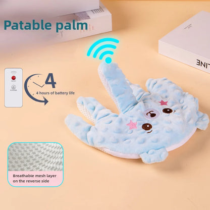 Newborn Baby Sleep Aid Palm Pillow with Remote Control for Soothing and Calming Comfort