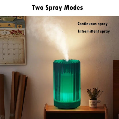Air Humidifier, Aromatherapy Humidifier, with USB Night Light, 7 Colorful and Vibrant Light Settings, Perfect for the Living Room, Office, Bedroom, and Classroom—an Ideal Gift for the Holidays