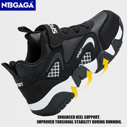 Spring Boys Athletic Sneakers Lightweight Breathable Running Shoes for Kids Non-Slip Children Casual School Walking Shoes