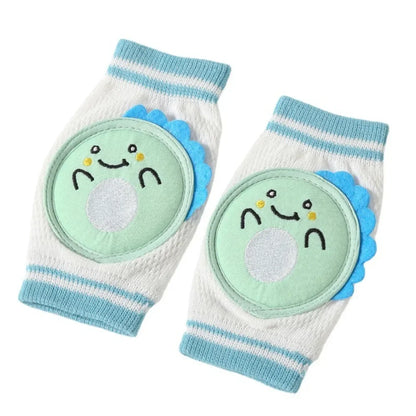 Baby Crawling Knee Pads Cute Animal Cotton Fabric Wear-resistant and Protective Knee and Leg Covers Anti Fall and Breathable