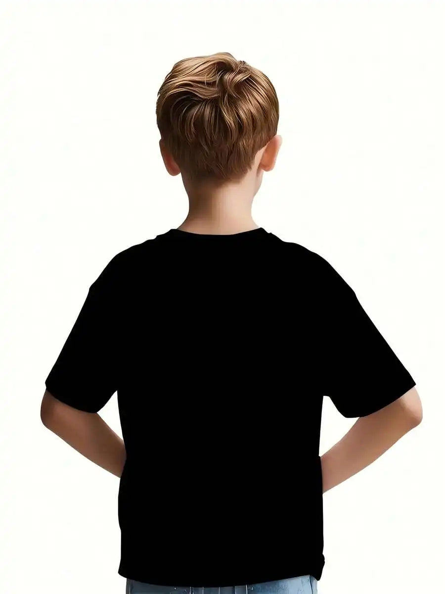 Casual Style For Both Boys And Girls Family Matching Shirts Six Seven Number Design Summer Outfit Gift For Kids