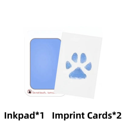 Baby Handprint and Footprint Kit – Safe, Non-Toxic Clean Touch Ink-less Print Kit