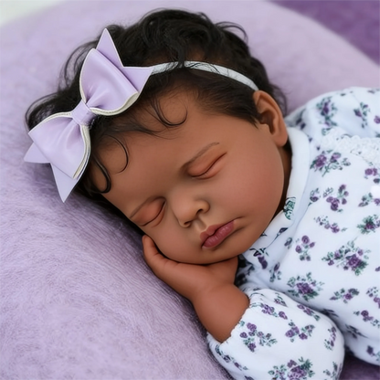 18-Inch Reborn Baby Dolls  - Realistic Newborn, Soft Weighted  Body, Adorable Poseable Real Life Doll– Gift for Kids Age 3+