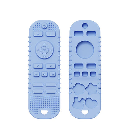 Silicone Baby Teething Toys BPA Free TV Remote Control Shape Teething Toys Chew Relief Soothe Babies Gums for Babies Toddlers