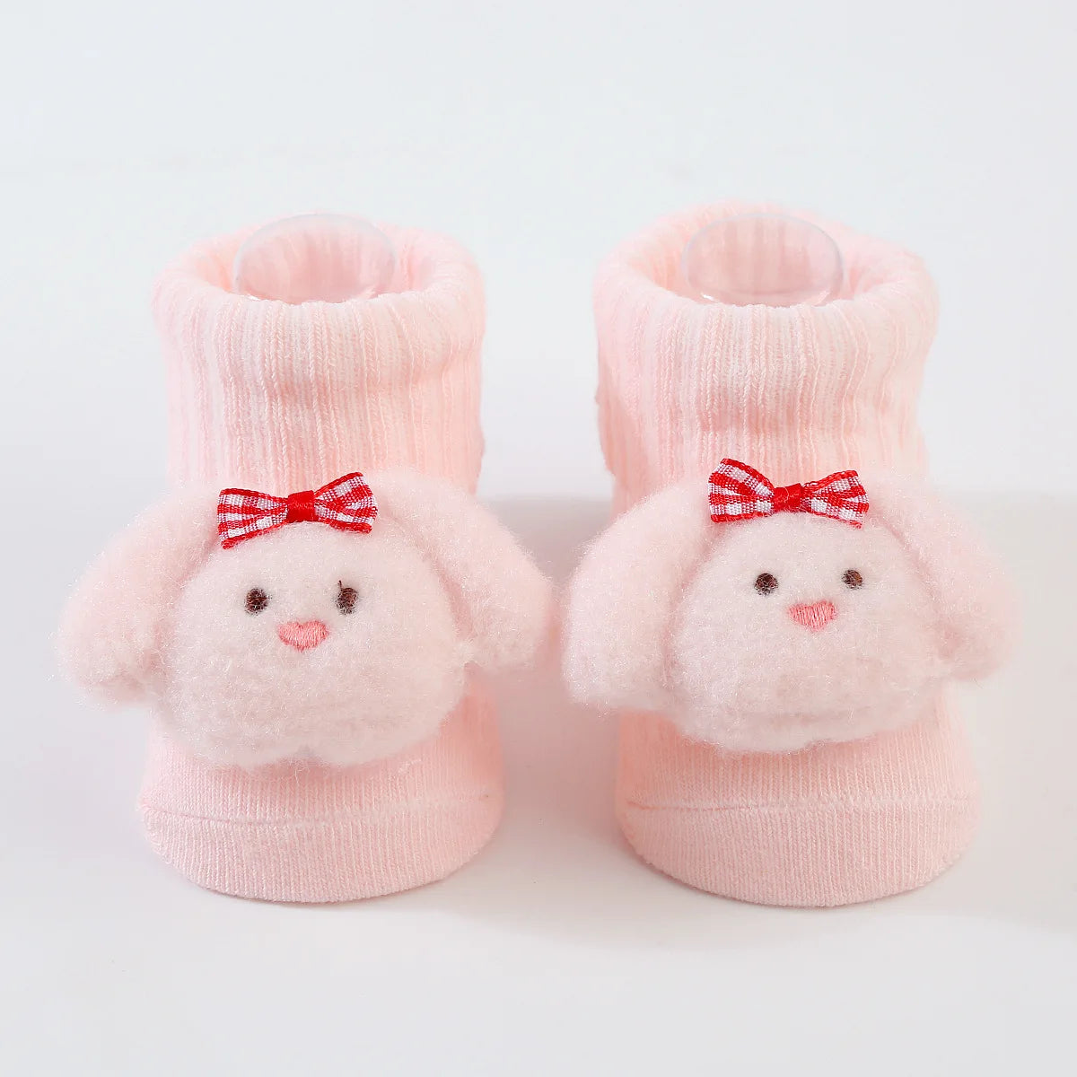 1 Pair Cute Cartoon Animal Kids Infant Newborn Baby Socks 0-6 Months Four Seasons Elastic Knit Cotton Kids Short Tube Socks
