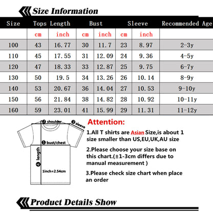 Cute Spidermans Girl T-shirt Teenager Birthday Number Anime Print Boy Cotton Tee Sport Streetwear Summer Clothes Party Game Gift