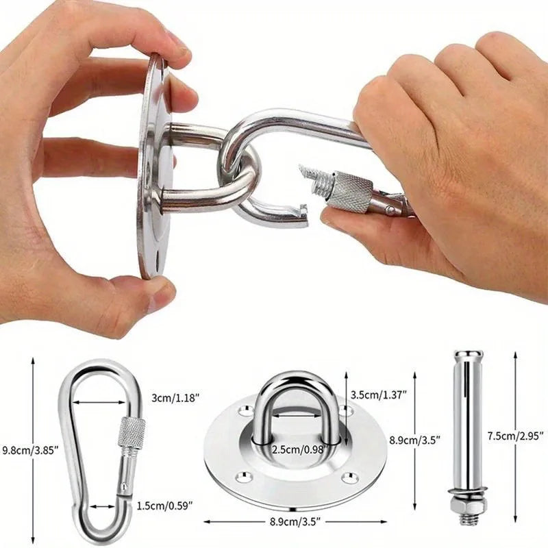 Children's Hammock Children's Sensory Therapy Swing Indoor and Outdoor Swing Hanging Chair Aerial Yoga Hammock Courtyard Swing