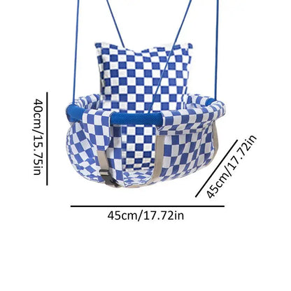 Swing For Kids Safe Children Swing Toddler Indoor Outdoor Swing Set Backyard Swingset Playground Accessories For Kids Adjustable