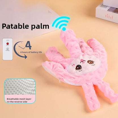 Newborn Baby Sleep Aid Palm Pillow with Remote Control for Soothing and Calming Comfort