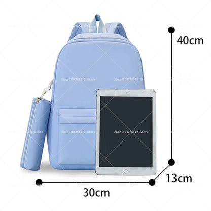 2-Piece Sprunki Backpack Set with Pencil Case – Large Capacity School Bag