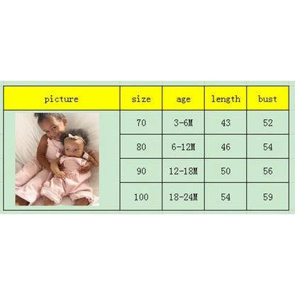 Lioraitiin Baby Girl Summer Wide Leg Overalls, Solid Color Jumpsuit with Front Pocket (3–24M)