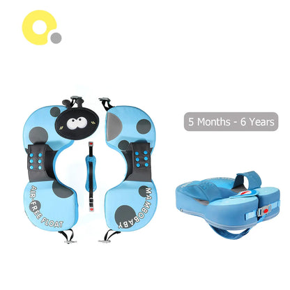 Mambobaby VIP Dropshipping Non-Inflatable Baby  Floats with Canopy  Underarm Swimming  Floater Spa Buoy Trainer Suppliers