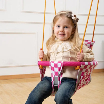 Swing For Kids Safe Children Swing Toddler Indoor Outdoor Swing Set Backyard Swingset Playground Accessories For Kids Adjustable