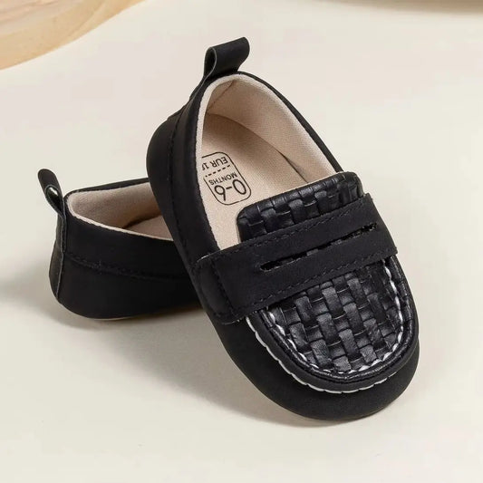 KIDSUN Baby Girls Boys Classic Loafers Infant Oxford Dress Shoes Prewalker Soft Slip On Moccasin Crib Flats Newborn Shoes