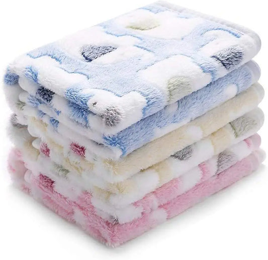 Cute Elephant Baby Blanket, Soft Warm Coral Velvet Swaddle Wrap, Infant Quilt & Stroller Cover