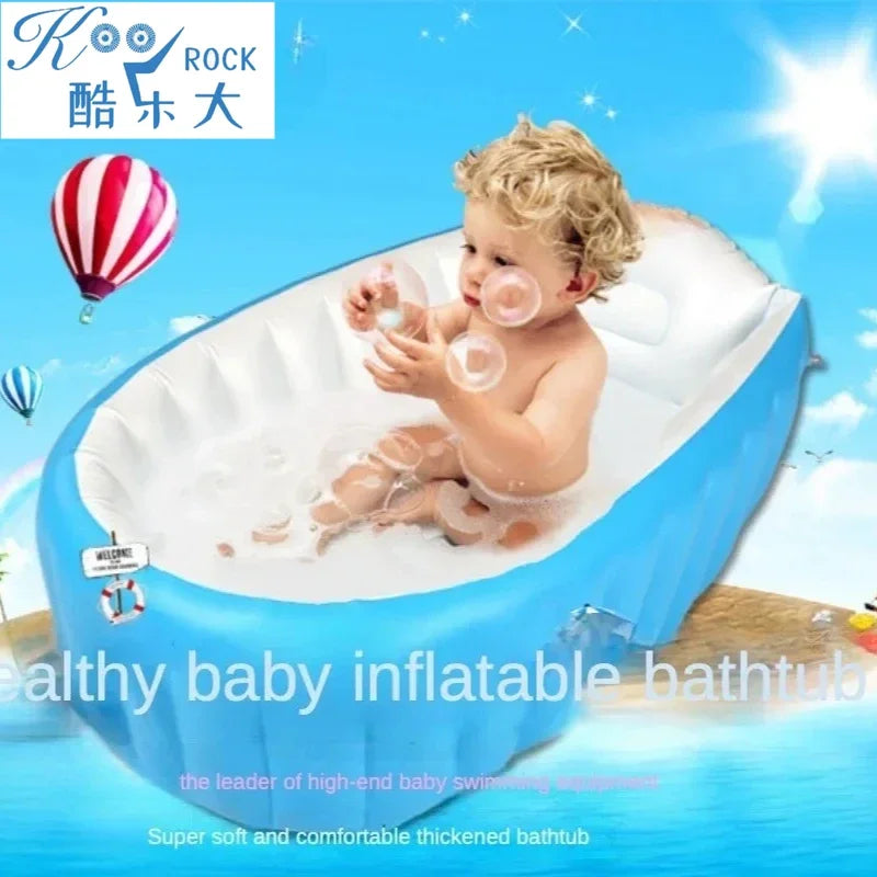 inflatable bathtubs, large-sized thickened non-adult swimming pools, baby water basins