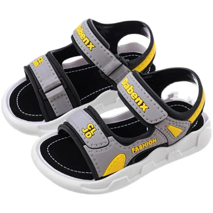 Summer Boys Girls Sandals Children Antiskid Wearproof Beach Sandals Cartoon Infant Toddler Shoes Soft Sole Kids Student Shoes