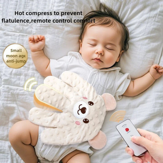 Newborn Baby Sleep Aid Palm Pillow with Remote Control for Soothing and Calming Comfort