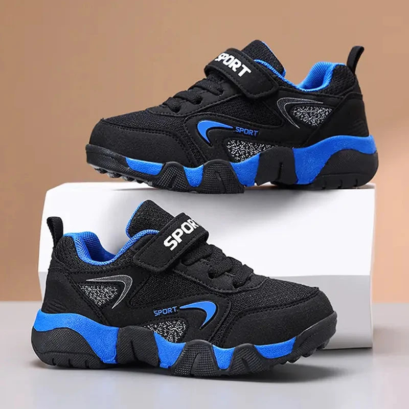 Spring Boys Athletic Sneakers Lightweight Breathable Running Shoes for Kids Non-Slip Children Casual School Walking Shoes