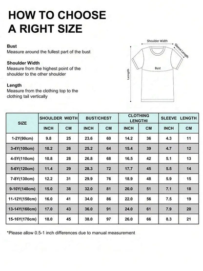 Casual Style For Both Boys And Girls Family Matching Shirts Six Seven Number Design Summer Outfit Gift For Kids
