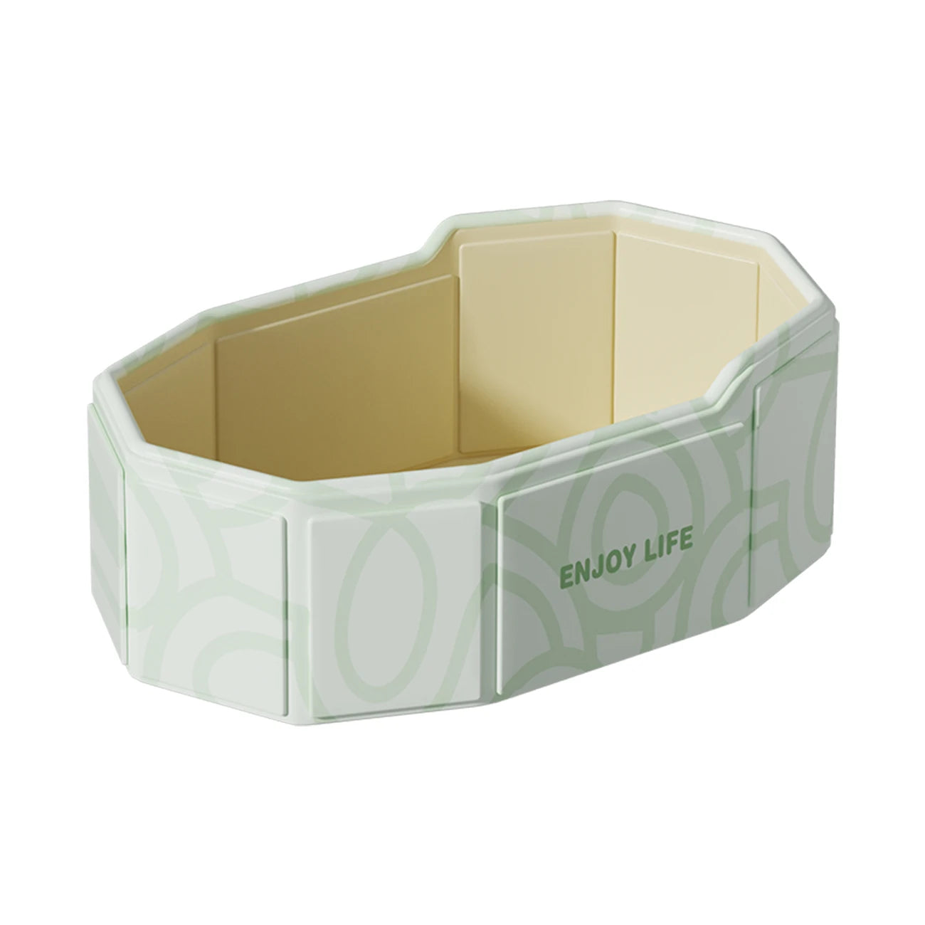 1PC Collapsible Baby Bathtub for Infants & Toddlers, Foldable & Leak-Proof, Reinforced Durable Structure