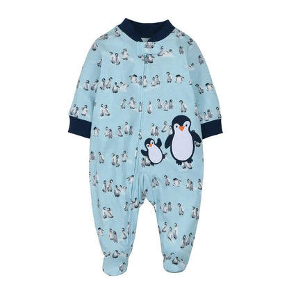 Good Quality 2023 Baby Pajamas Cotton Baby Clothes Boy Newborn Baby Clothes 3-12M Coveralls Infants Bebe Girls Zipper Jumpsuit