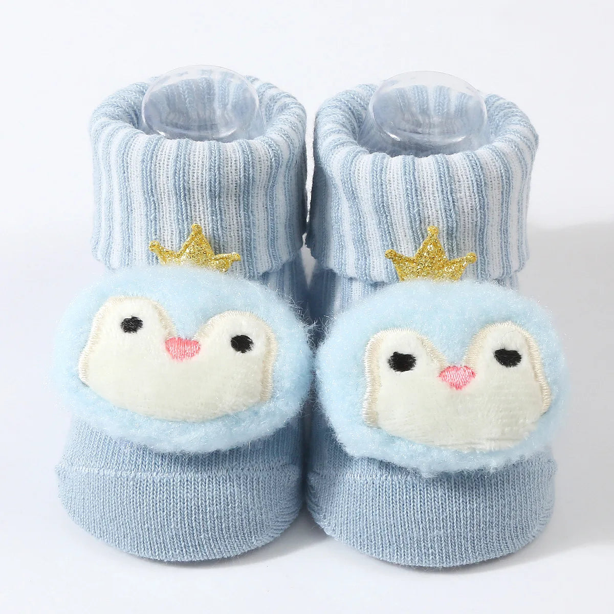 1 Pair Cute Cartoon Animal Kids Infant Newborn Baby Socks 0-6 Months Four Seasons Elastic Knit Cotton Kids Short Tube Socks