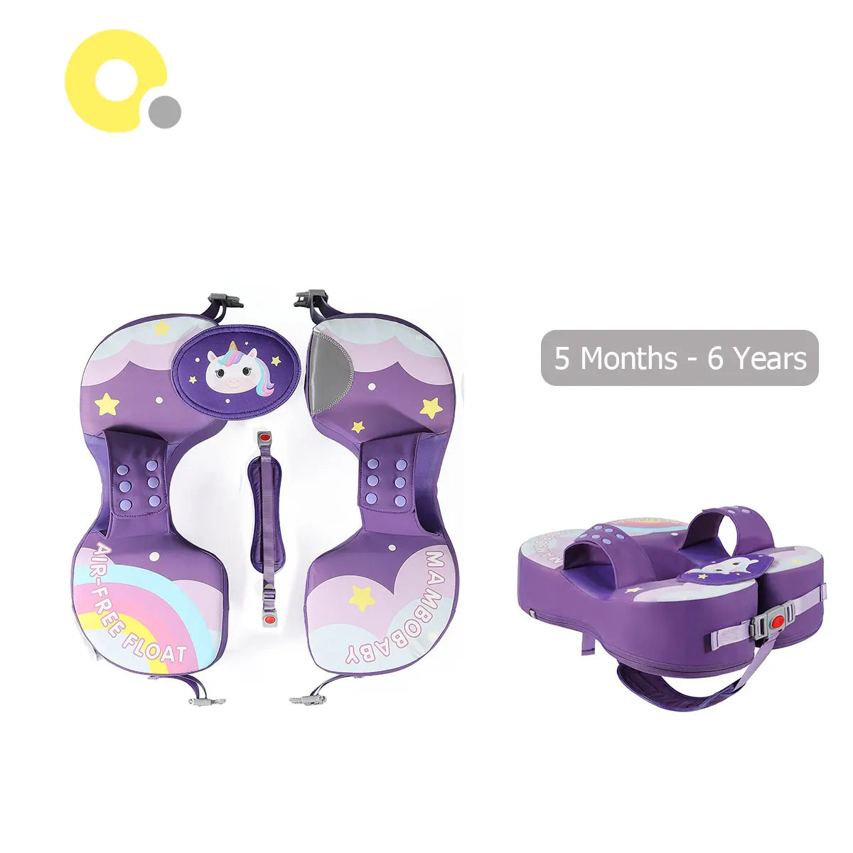 Mambobaby VIP Dropshipping Non-Inflatable Baby  Floats with Canopy  Underarm Swimming  Floater Spa Buoy Trainer Suppliers