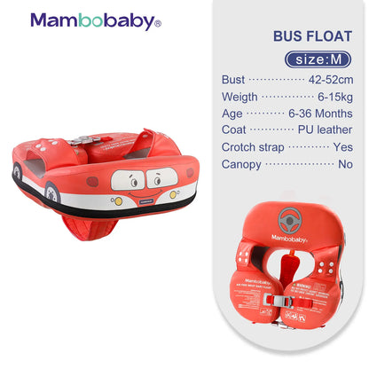 Mambobaby VIP Dropshipping Non-Inflatable Baby  Floats with Canopy  Underarm Swimming  Floater Spa Buoy Trainer Suppliers