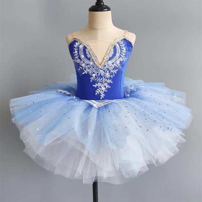 Girls Ballet Tutu Dress, Kids Ballerina Dance Costume Outfit