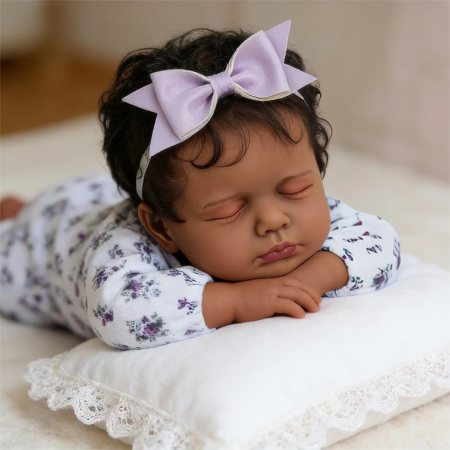 18-Inch Reborn Baby Dolls  - Realistic Newborn, Soft Weighted  Body, Adorable Poseable Real Life Doll– Gift for Kids Age 3+