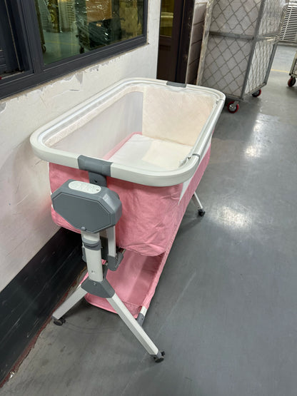 Bassinet for Baby Electric Rocking Cribs,Newborn Co-Sleeper,Infant Bedside Sleeper,Unisex Baby Bed, Portable Travel Crib,Cradle