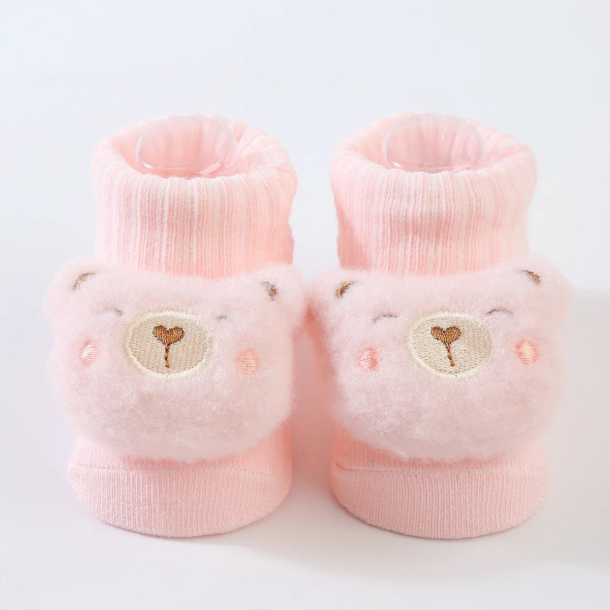 1 Pair Cute Cartoon Animal Kids Infant Newborn Baby Socks 0-6 Months Four Seasons Elastic Knit Cotton Kids Short Tube Socks
