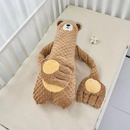 Baby Sleeping Pillow for Newborn Patting Doll with Soothing Palm Remote Control Electric Baby Hand Pillow Soothing Palm Patting